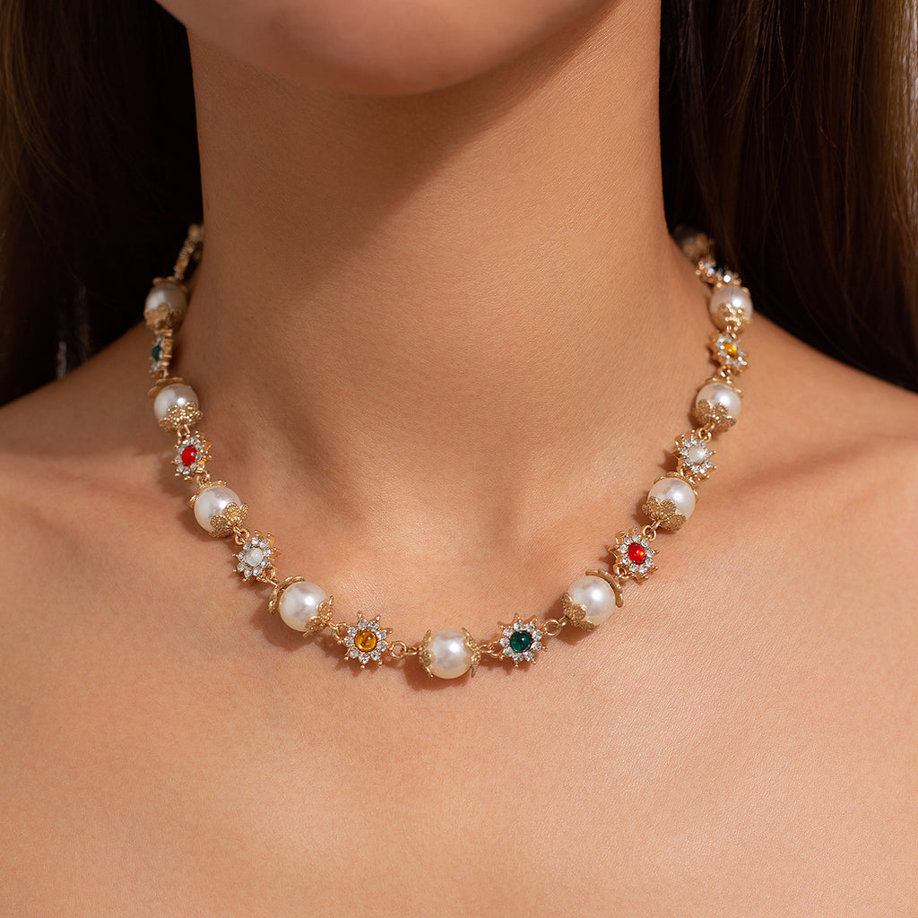 Samara Statement Pearl Necklace