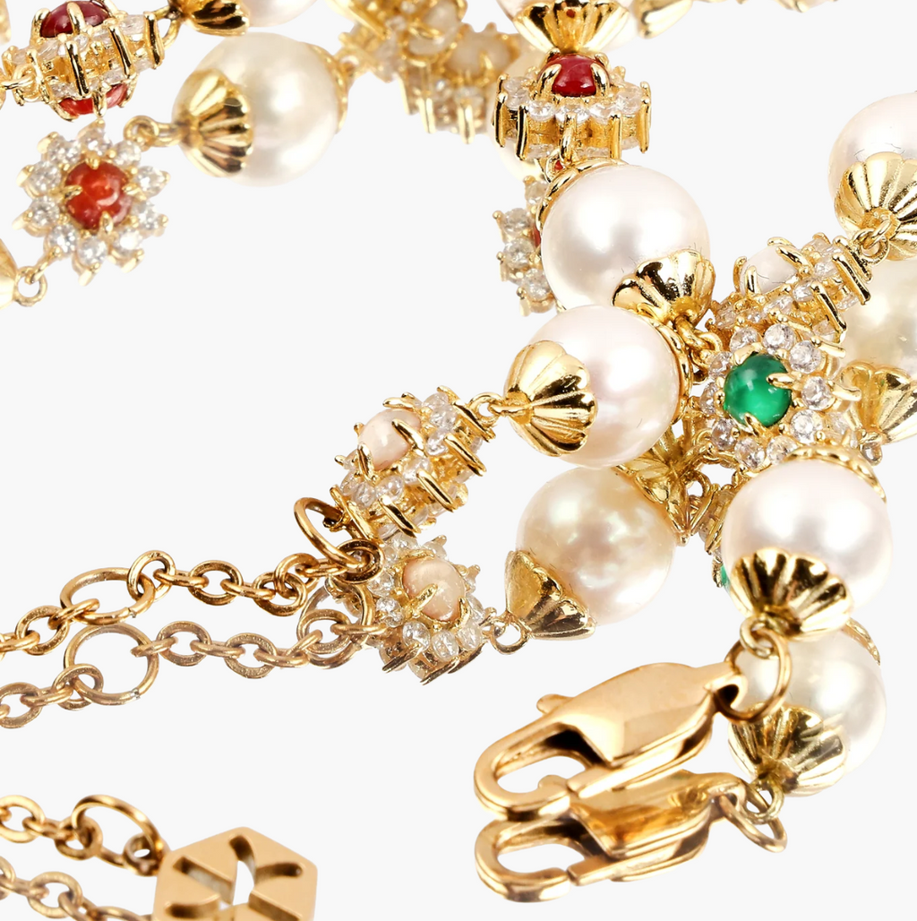 Samara Statement Pearl Necklace